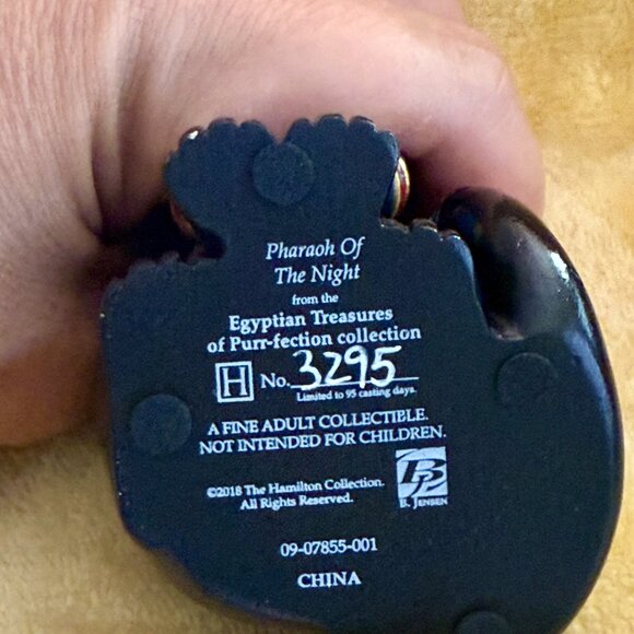 "Pharaoh of the Night" ~ Hamilton Collection ~ New in Box - Picture 6 of 7